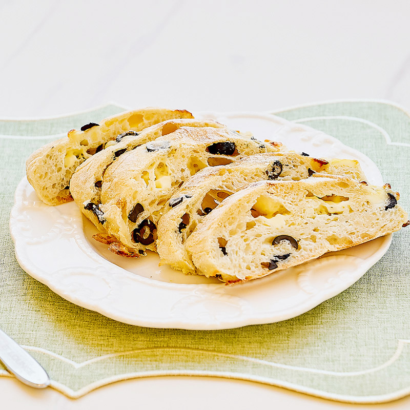 [올리브 치즈 치아바타] 수제 치아바타 천연발효종 저온숙성 건강빵 인천치아바타 샌드위치빵 빵집 빵택배 [원산지:상세설명 별도 표기]